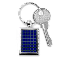 Background Pattern Design Geometric Key Chain (rectangle) by Sudhe