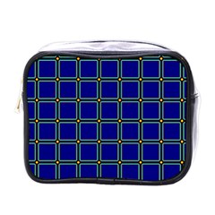 Background Pattern Design Geometric Mini Toiletries Bag (one Side) by Sudhe