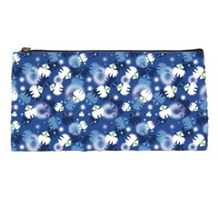 White Flowers Summer Plant Pencil Cases by HermanTelo