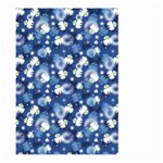 White Flowers Summer Plant Large Garden Flag (Two Sides) Front