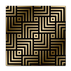 Geometric Pattern   Seamless Luxury Gold Vector Tile Coasters by Sudhe