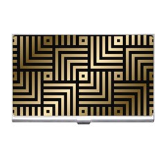 Geometric Pattern   Seamless Luxury Gold Vector Business Card Holder by Sudhe