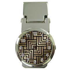 Geometric Pattern   Seamless Luxury Gold Vector Money Clip Watches by Sudhe