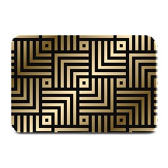 Geometric Pattern   Seamless Luxury Gold Vector Plate Mats by Sudhe