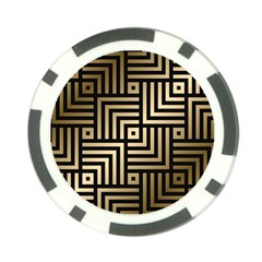 Geometric Pattern   Seamless Luxury Gold Vector Poker Chip Card Guard by Sudhe