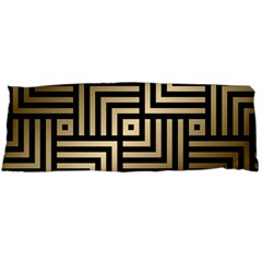 Geometric Pattern   Seamless Luxury Gold Vector Body Pillow Case (dakimakura) by Sudhe