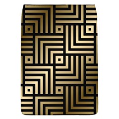 Geometric Pattern   Seamless Luxury Gold Vector Removable Flap Cover (l) by Sudhe