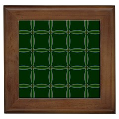 Background Pattern Design Geometric Green Framed Tiles by Sudhe