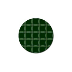 Background Pattern Design Geometric Green Golf Ball Marker (4 Pack) by Sudhe