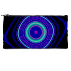 Digital Art Background Pink Blue Pencil Cases by Sudhe