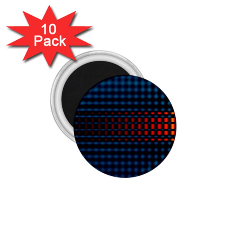 Signal Background Pattern Light Texture 1.75  Magnets (10 pack) 