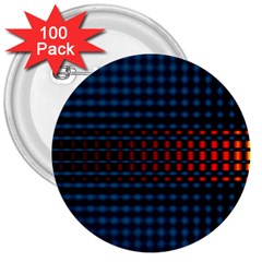 Signal Background Pattern Light Texture 3  Buttons (100 Pack)  by Sudhe