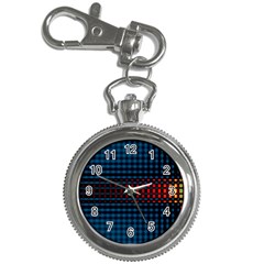 Signal Background Pattern Light Texture Key Chain Watches by Sudhe