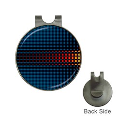 Signal Background Pattern Light Texture Hat Clips With Golf Markers by Sudhe