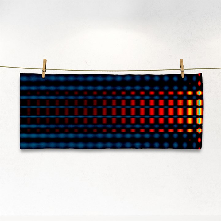 Signal Background Pattern Light Texture Hand Towel