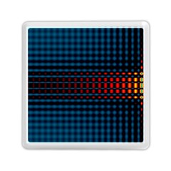 Signal Background Pattern Light Texture Memory Card Reader (square) by Sudhe