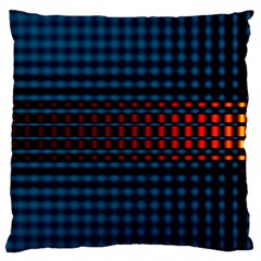 Signal Background Pattern Light Texture Large Cushion Case (one Side) by Sudhe