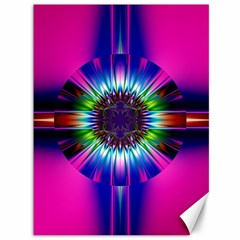 Abstract Art Fractal Creative Pink Canvas 36  X 48  by Sudhe