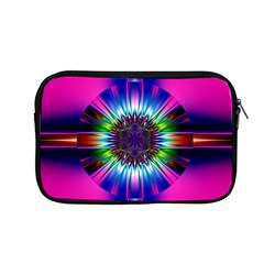 Abstract Art Fractal Creative Pink Apple Macbook Pro 13  Zipper Case by Sudhe