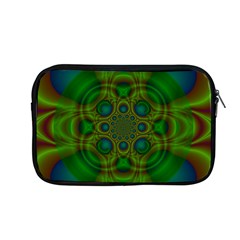 Abstract Background Design Green Apple Macbook Pro 13  Zipper Case by Sudhe