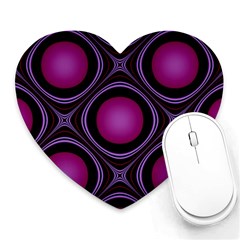 Abstract Background Design Purple Heart Mousepads by Sudhe