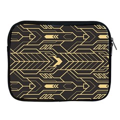 Abstract Art Deco Seamless Pattern Vector Apple Ipad 2/3/4 Zipper Cases by Sudhe