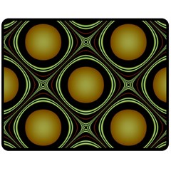 Abstract Background Design Double Sided Fleece Blanket (medium)  by Sudhe