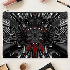 Abstract Artwork Art Fractal Cosmetic Bag (xxxl) by Sudhe