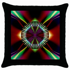 Artwork Fractal Allegory Art Throw Pillow Case (Black)