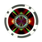 Artwork Fractal Allegory Art Poker Chip Card Guard Front