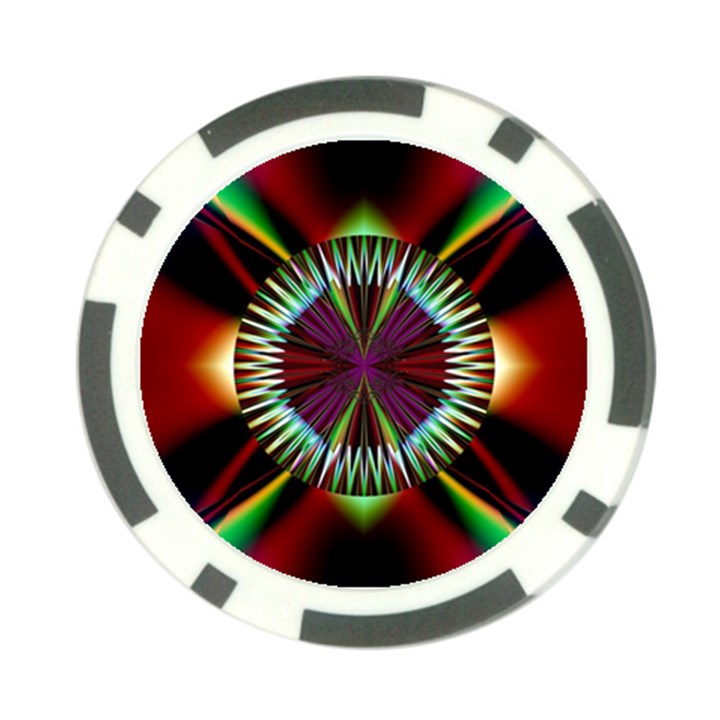 Artwork Fractal Allegory Art Poker Chip Card Guard