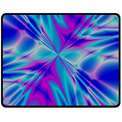 Background Design Pattern Colorful Fleece Blanket (medium)  by Sudhe