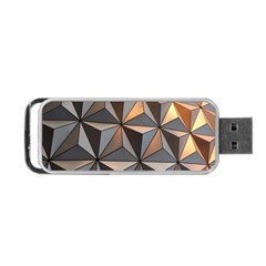 3d Abstract  Pattern Portable USB Flash (One Side)