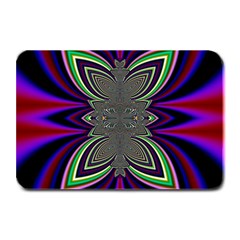 Abstract Artwork Fractal Background Pattern Plate Mats by Sudhe