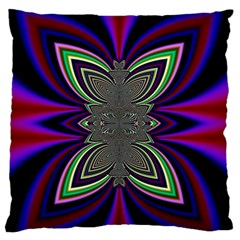 Abstract Artwork Fractal Background Pattern Standard Flano Cushion Case (two Sides) by Sudhe