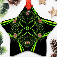 Artwork Fractal Allegory Art Ornament (star) by Sudhe