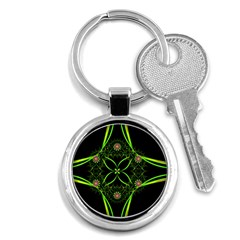 Artwork Fractal Allegory Art Key Chain (round) by Sudhe