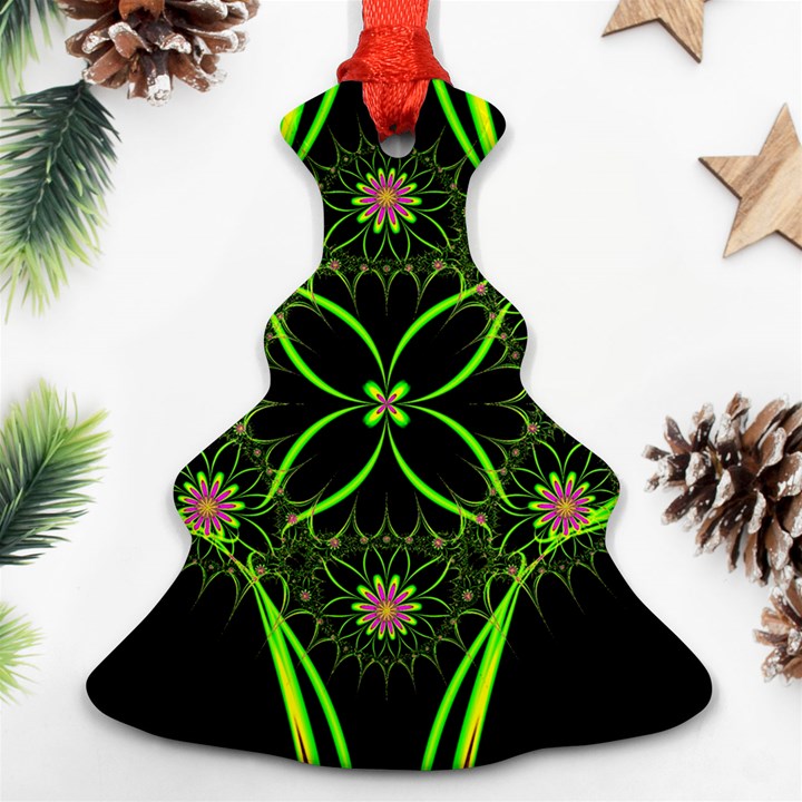 Artwork Fractal Allegory Art Ornament (Christmas Tree) 