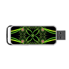 Artwork Fractal Allegory Art Portable Usb Flash (two Sides) by Sudhe