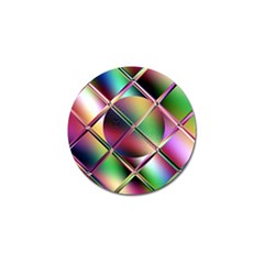 Fractal Artwork Abstract Background Golf Ball Marker by Sudhe