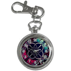 Fractal Artwork Abstract Background Art Pattern Key Chain Watches by Sudhe