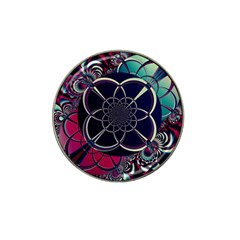 Fractal Artwork Abstract Background Art Pattern Hat Clip Ball Marker (4 Pack) by Sudhe