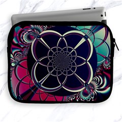 Fractal Artwork Abstract Background Art Pattern Apple Ipad 2/3/4 Zipper Cases by Sudhe