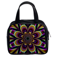 Abstract Flower Artwork Art Classic Handbag (two Sides) by Sudhe