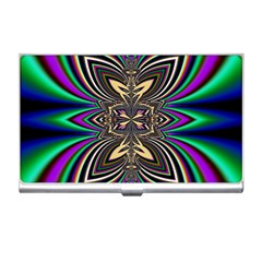 Abstract Artwork Fractal Background Art Business Card Holder by Sudhe