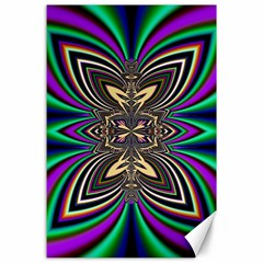 Abstract Artwork Fractal Background Art Canvas 24  X 36  by Sudhe