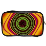 Digital Art Background Yellow Red Toiletries Bag (One Side) Front