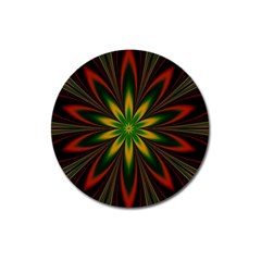 Fractal Artwork Idea Allegory Art Magnet 3  (round) by Sudhe