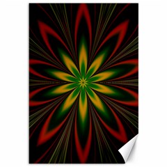 Fractal Artwork Idea Allegory Art Canvas 12  X 18  by Sudhe