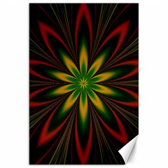 Fractal Artwork Idea Allegory Art Canvas 20  X 30  by Sudhe